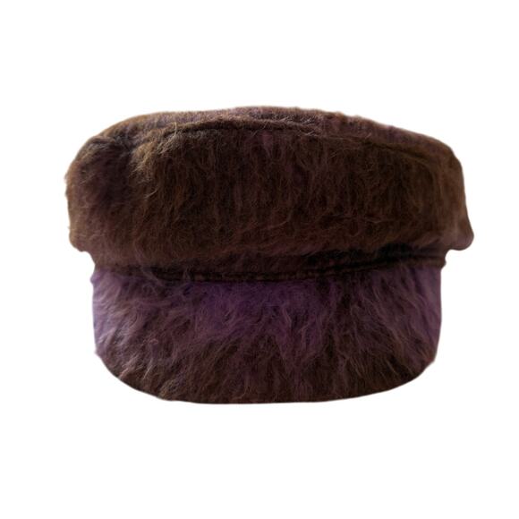 NWOT -Free People Upstate Wool Cadet Cap Pink/Rose - One Size - Picture 9 of 9